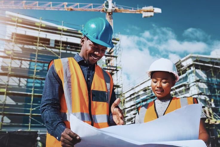 Équipe KAIROS PLUS SARL sur chantier